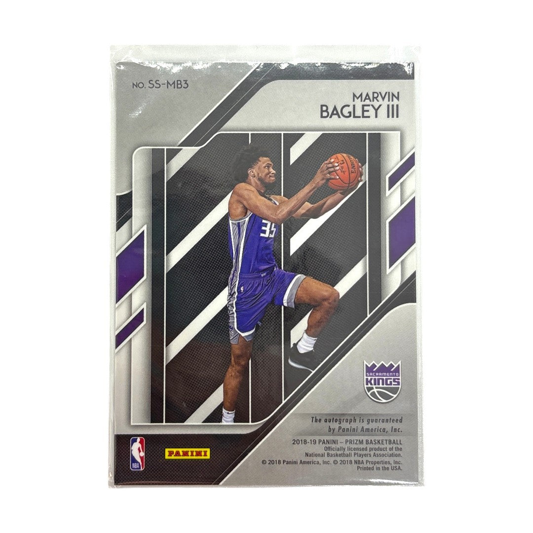 PANINI NBAカード PRIZM MARVIN BAGLEY III SACRAMENTO KINGS #SS-MB3 中古 IT1
