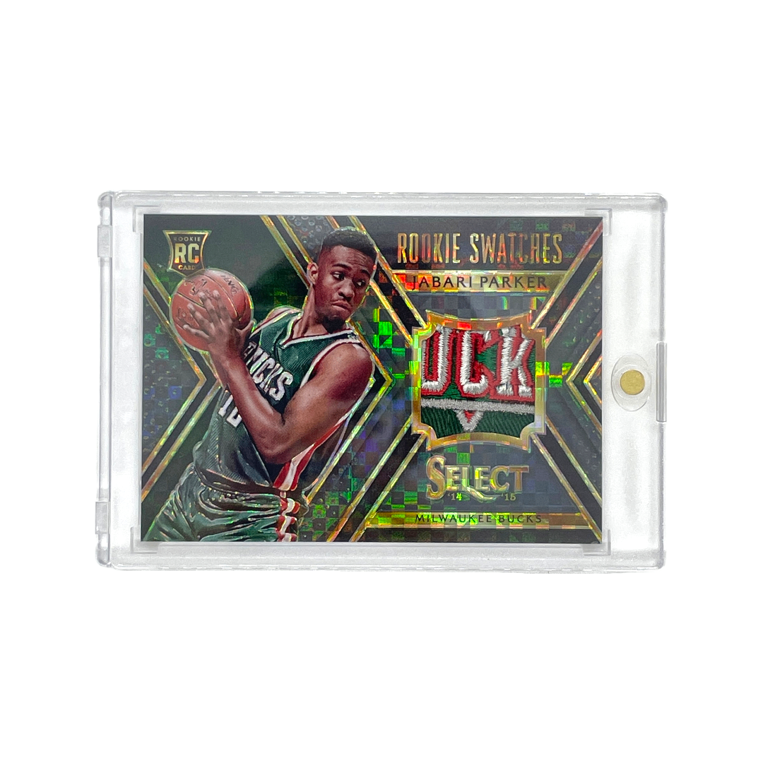 PANINI NBAカード SELECT ROOKIE SWATCHES PRIZM BLACK GOLD JABARI PARKER One of One #1 中古 IT1