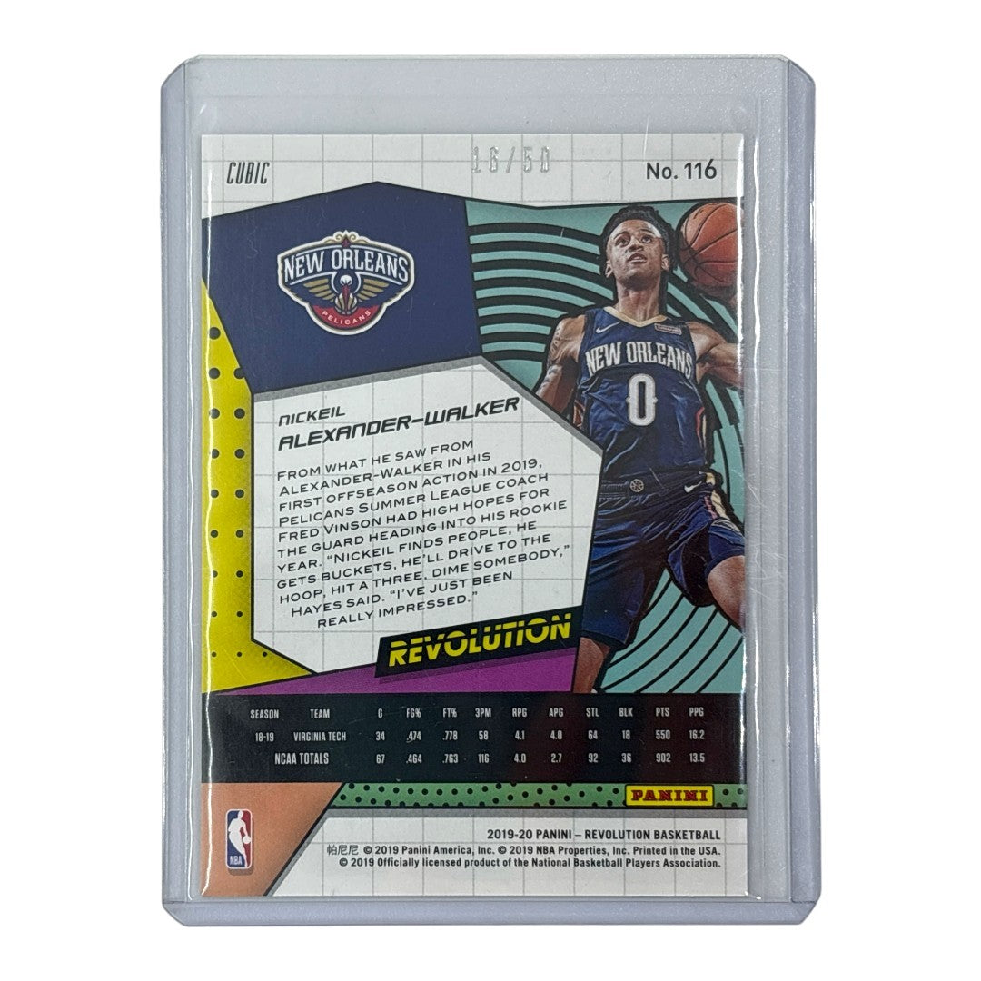 PANINI NBAカード REVOLUTION NICKEIL ALEXANDER-WALKER PELICANS 16/50 #116 中古 IT1