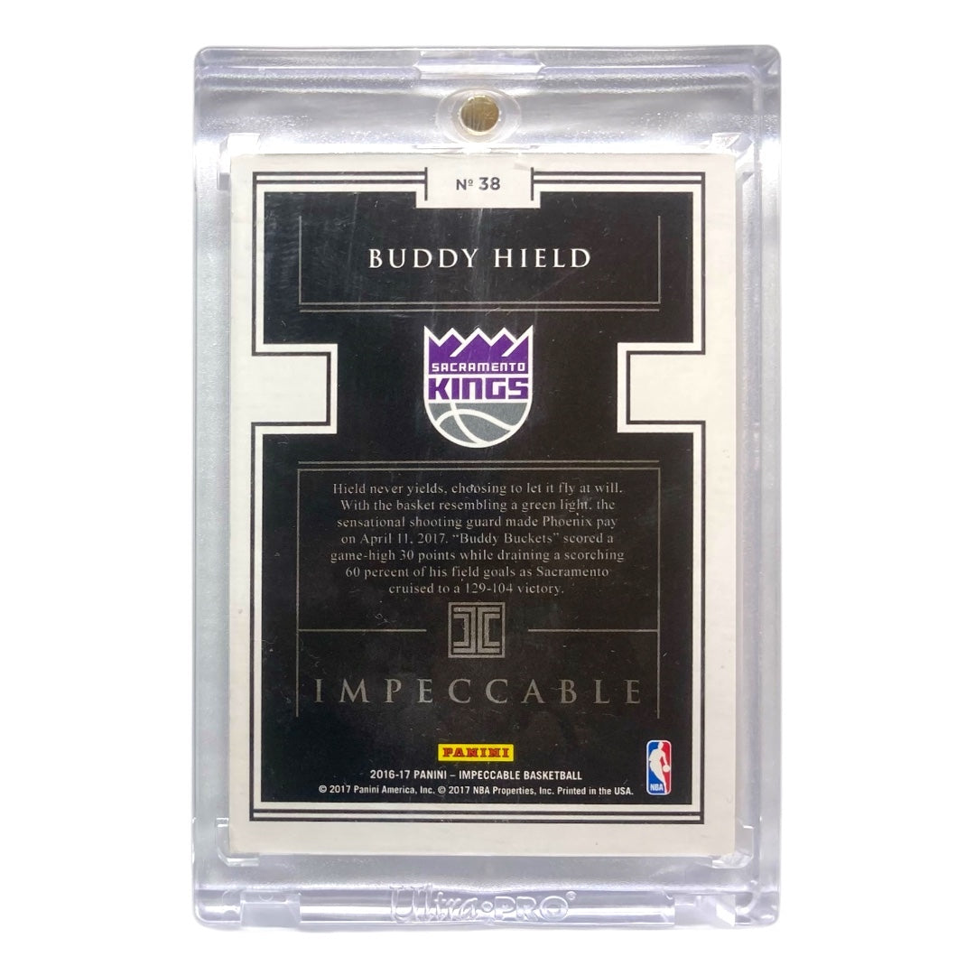 PANINI NBAカード IMPECCABLE BUDDY HIELD SACRAMENTO KINGS /16 #38 中古 IT2