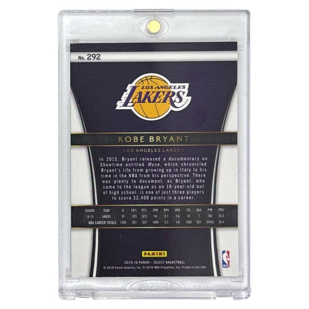 PANINI NBAカード SELECT KOBE BRYANT LAKERS #292 中古 IT1