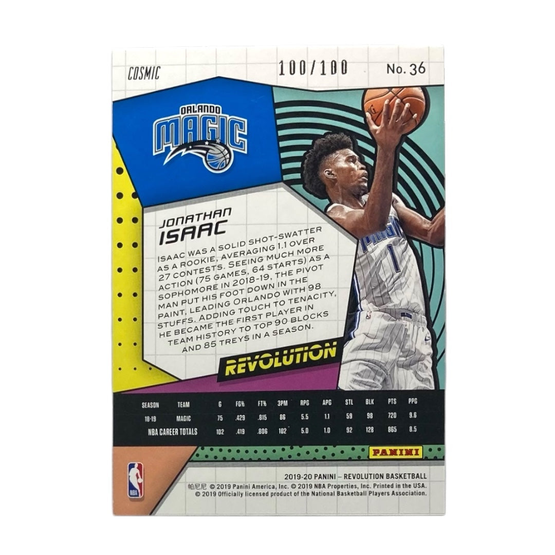 PANINI NBAカード REVOLUTION JONATHAN ISAAC ORLANDO MAGIC /100 #36 中古 IT2