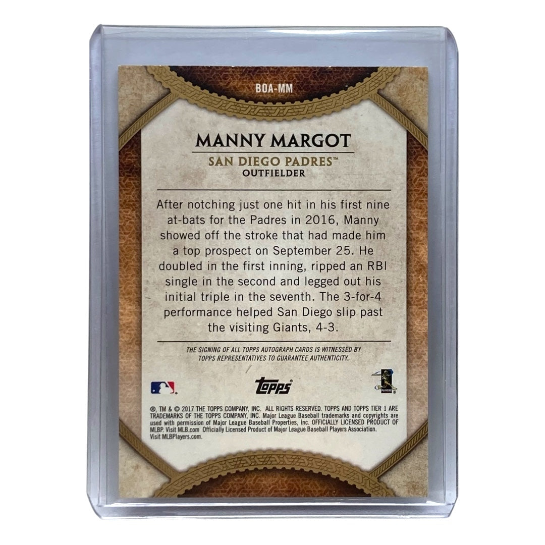 TOPPS MLBカード TIER ONE MANNY MARGOT PADRES 02/10 #BOA-MM 中古 IT2