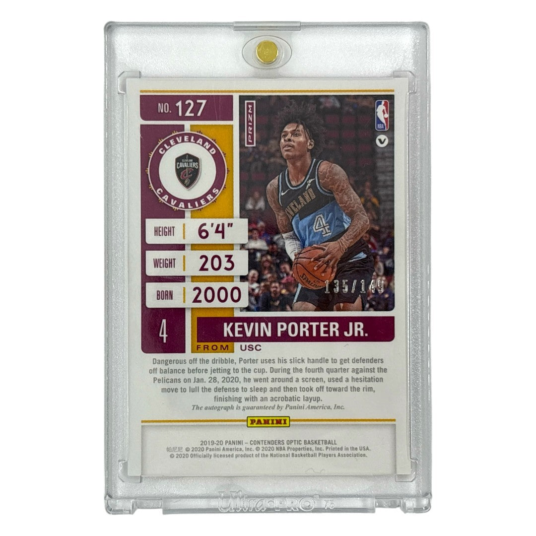 PANINI NBAカード CONTENDERS OPTIC PRIZM KEVIN PORTER JR. CLEVELAND CAVALIERS 135/149 #127 中古 IT1