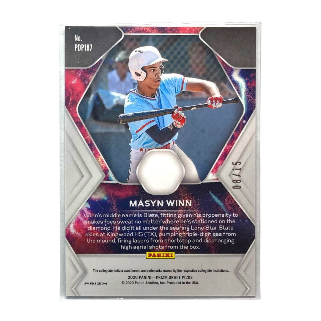 PANINI MLBカード PRIZM DRAFT PICKS MASYN WINN /15 #PDP187 中古 IT2