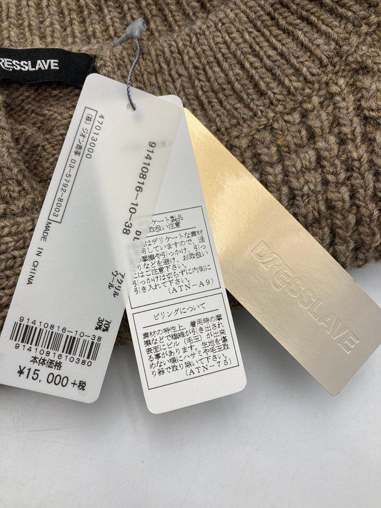 DRESSLAVE ドレスレイブ ケーブルニット セーター 中古 D4