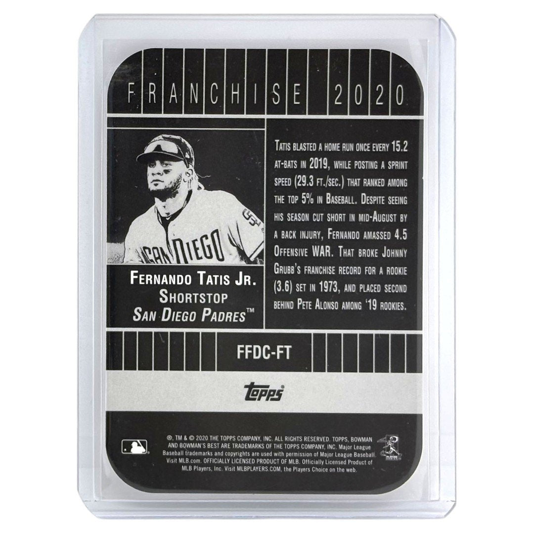 TOPPS MLBカード BOWMAN'S BEST FERNANDO TATIS JR. SAN DIEGO PADRES #FFDC-FT 中古 IT1