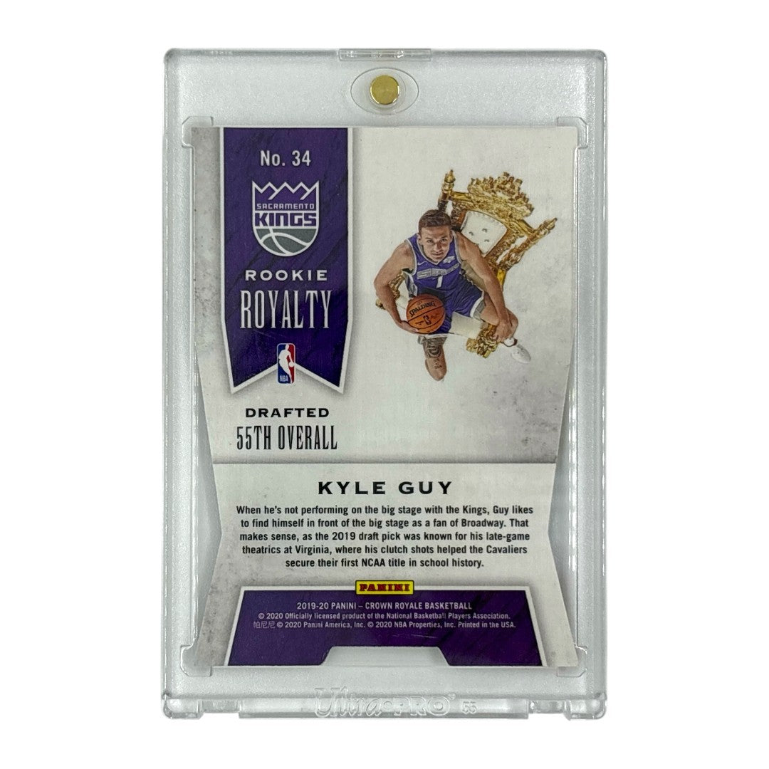 PANINI NBAカード CROWN ROYALE DIE-CUT KYLE GUY KINGS 21/49 #34 中古 IT1