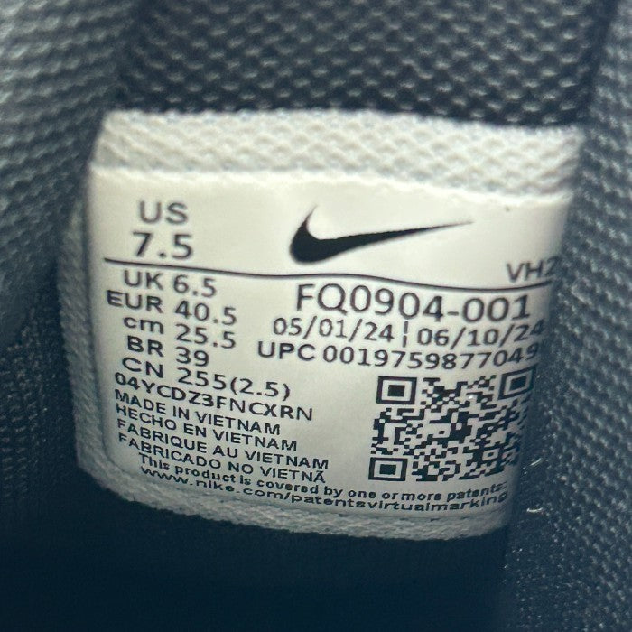 NIKE ナイキ ジュニパー トレイル 3 ランニングシューズ FQ0904-001 25.5cm 靴 スニーカー メンズ ブラック 中古 W4