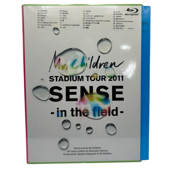未開封品 Mr.Children ミスチル sense ブルーレイ Blu-ray ミスターチルドレン ライブ 円盤 中古 W4
