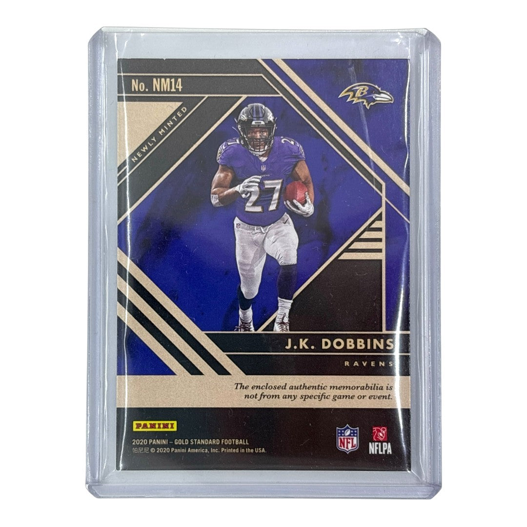 PANINI NFLカード GOLD STANDARD J.K. DOBBINS BALTIMORE RAVENS 10/49 #NM14 中古 IT1