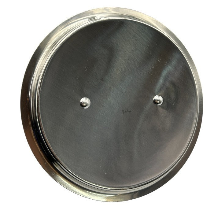 LE CREUSET ル・クルーゼ 4.0L 20cm 両手 鍋 ステンレス 調理器具 料理 IH 直火 キッチンツール 中古 W4