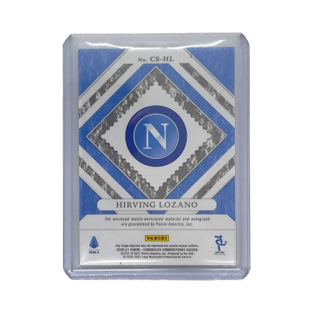 PANINI サッカーカード CHRONICLES CORNERSTONES HIRVING LOZANO NAPOLI 87/99 #CS-HL 中古 IT1