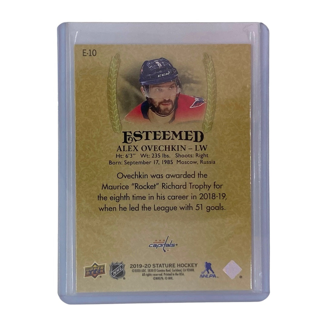 UPPER DECK NHLカード STATURE AKEX OVACHKIN CAPITALS 19/45 #E-10 中古 IT2