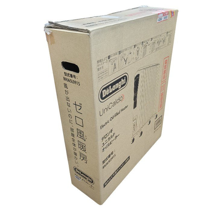 DēLonghi デロンギ ユニカルド 幅広X字型フィン ~13畳 オイルヒーター RHJ65L0915 中古 H4