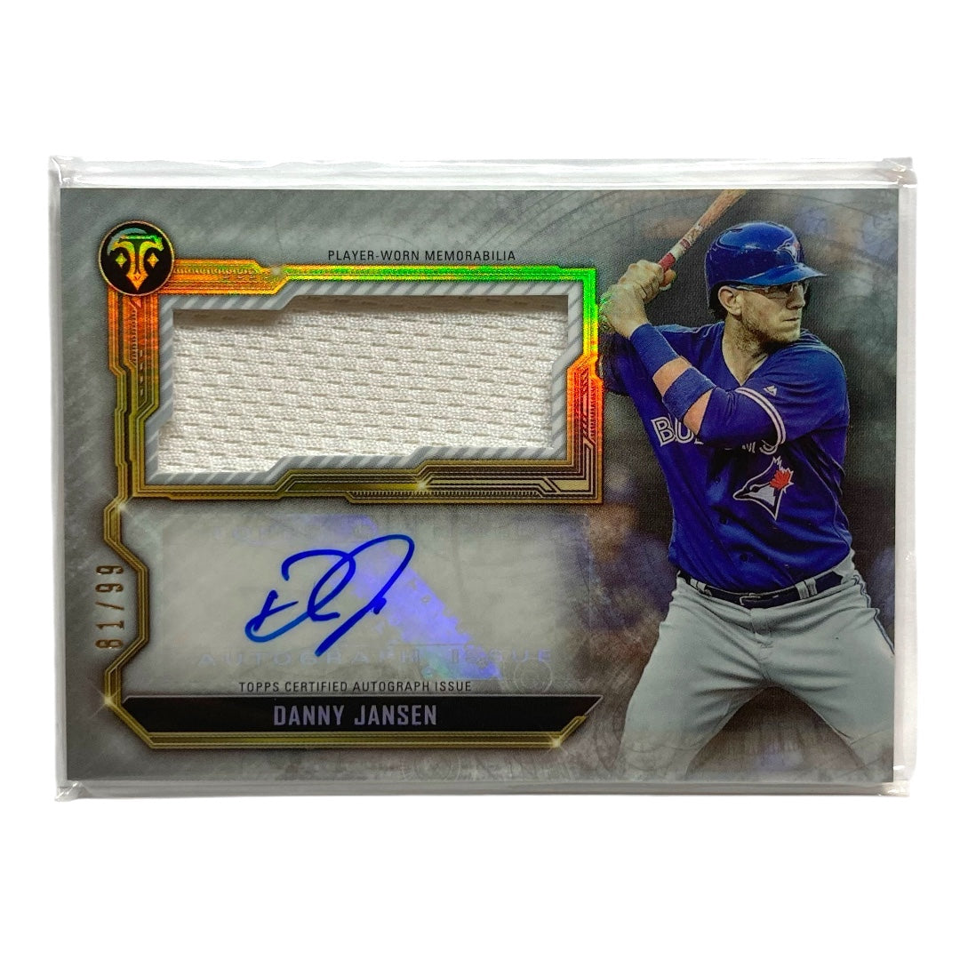 TOPPS MLBカード TRIPLE THREADS DANNY JANSEN BLUE JAYS 81/99 #ASJR-DJ 中古 IT2