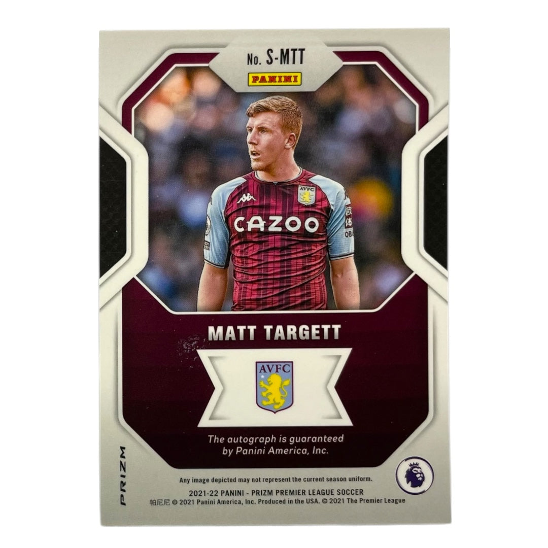 PANINI サッカーカード PRIZM PREMIER LEAGUE MATT TARGETT ASTON VILLA #S-MTT 中古 IT2