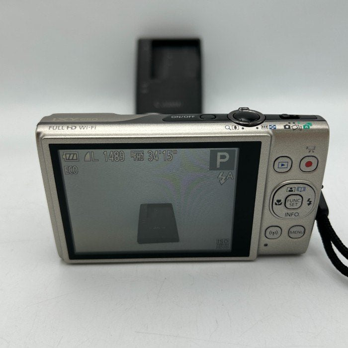 Canon コンパクトデジタルカメラ IXY 650 シルバー 光学12倍ズーム/Wi-Fi対応 IXY650SL キヤノン デジカメ カメラ 中古 W4