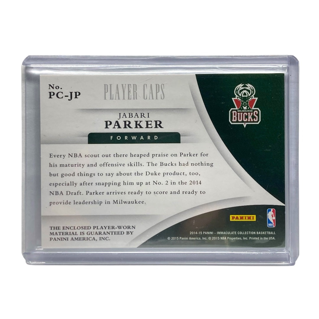 PANINI NBAカード IMMACULATE COLLECTION JABARI PARKER BUCKS 22/38 #PC-JP 中古 IT2