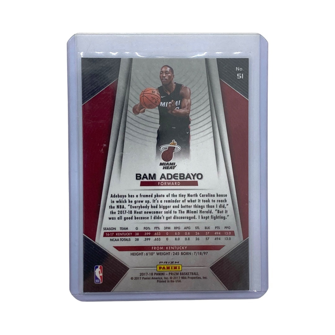 PANINI NBAカード PRIZM BAM ADEBAYO HEAT #51 中古 IT2