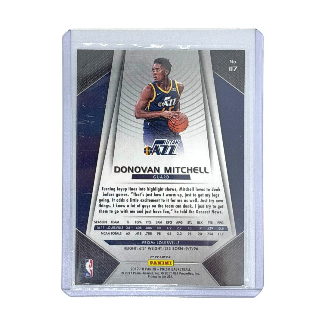 PANINI NBAカード PRIZM DONOVAN MITCHELL JAZZ #117 中古 IT1