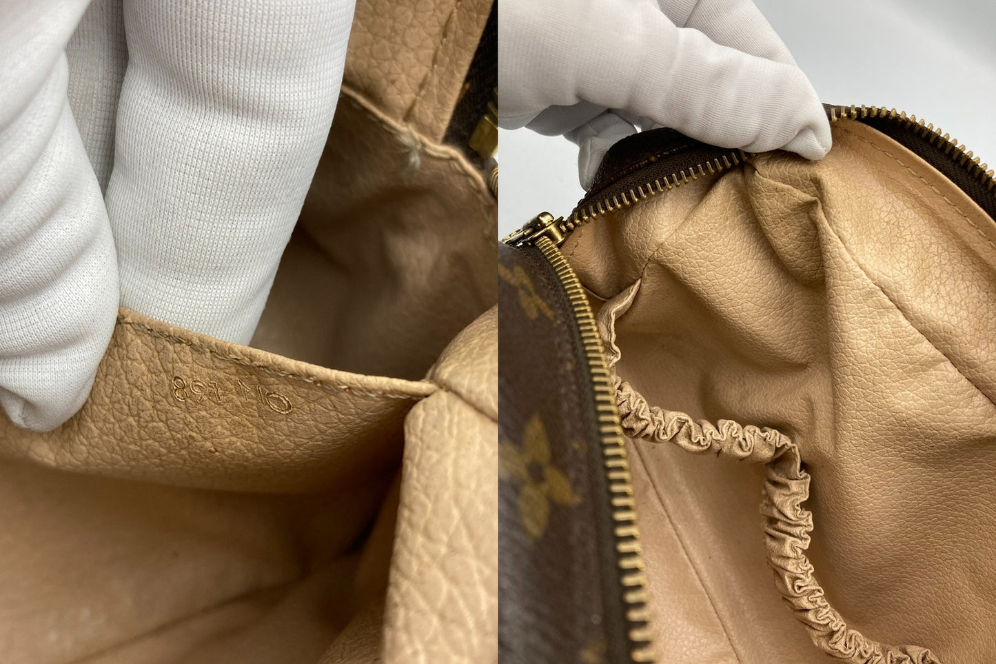 LOUIS VUITTON ルイヴィトン モノグラム トゥルース・トワレット28 ポーチ M47522 中古 D4