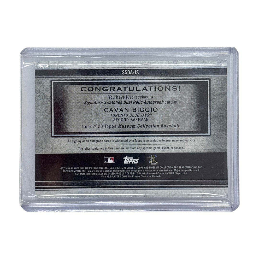 TOPPS MLBカード MUSEUM COLLECTION CAVAN BIGGIO TORONTO BLUE JAYS 164/299 #SSDA-JS 中古 IT1