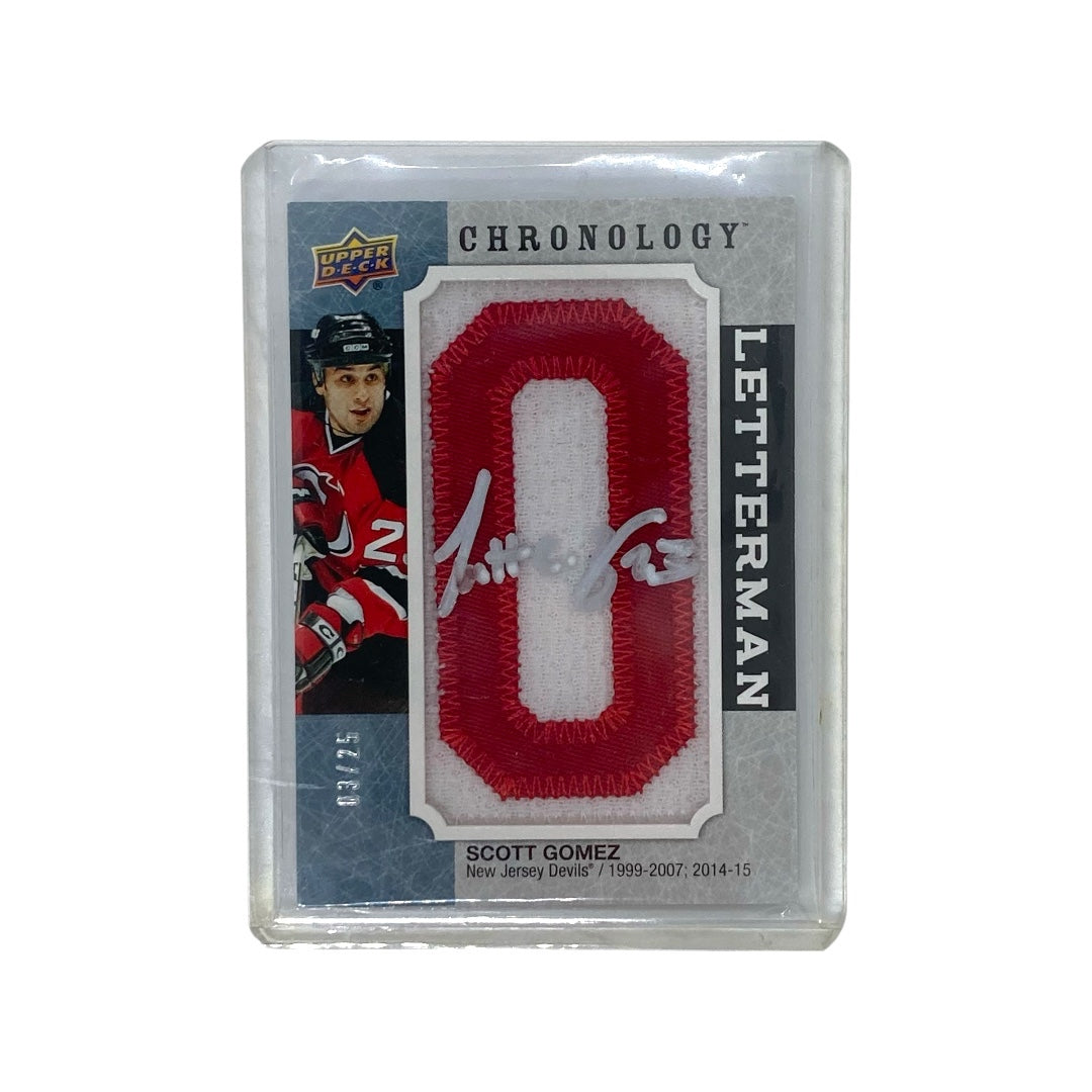 UPPER DECK NHLカード CHRONOLOGY SCOTT GOMEZ NEW JERSEY DEVILS 03/25 #L-NJ-SG 中古 IT2