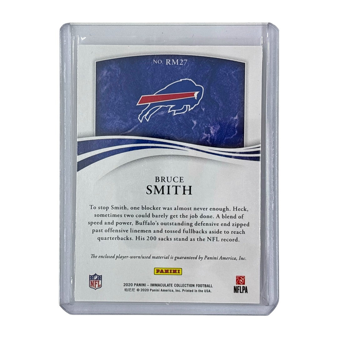 PANINI NFLカード IMMACULATE COLLECTION BRUCE SMITH BILLS 08/10 #RM27 中古 IT1