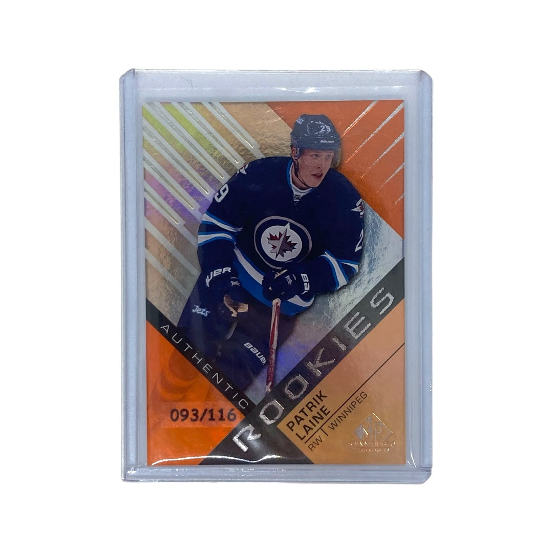 UPPER DECK NHLカード SP GAME USED PATRIK LAINE WINNIPEG JETS 093/116 #185 中古 IT2