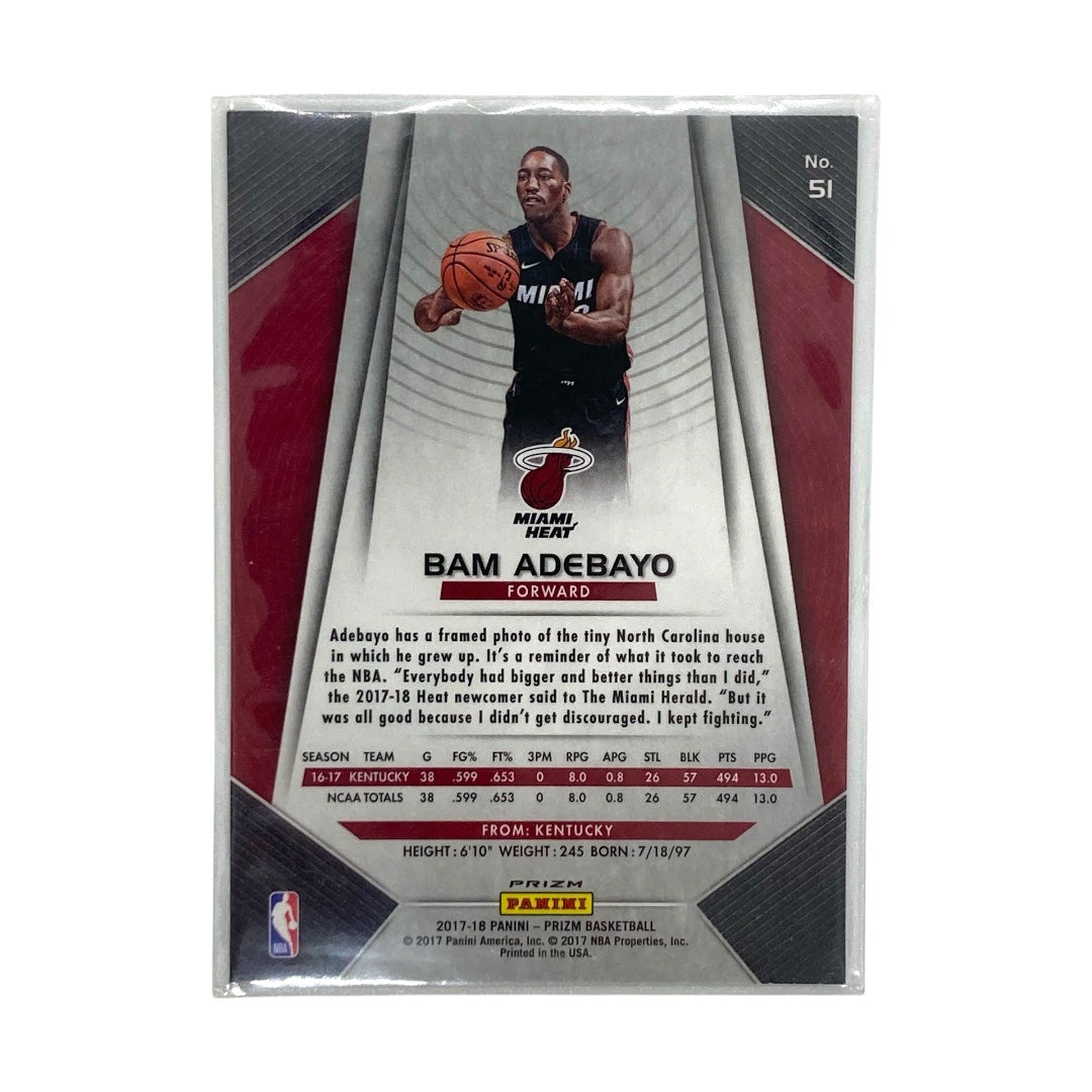 PANINI NBAカード PRIZM BAM ADEBAYO HEAT #51 中古 IT2