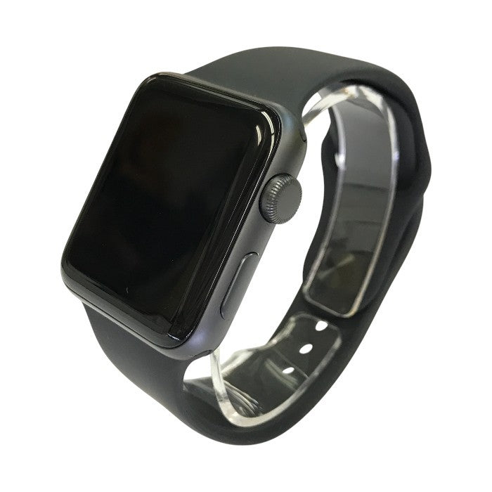 Apple Watch SERIES3 42MM スマートウォッチ スペースグレイ スポーツバンド アルミニウムケース フィットネス 8GB MTF32J/A 中古 T1