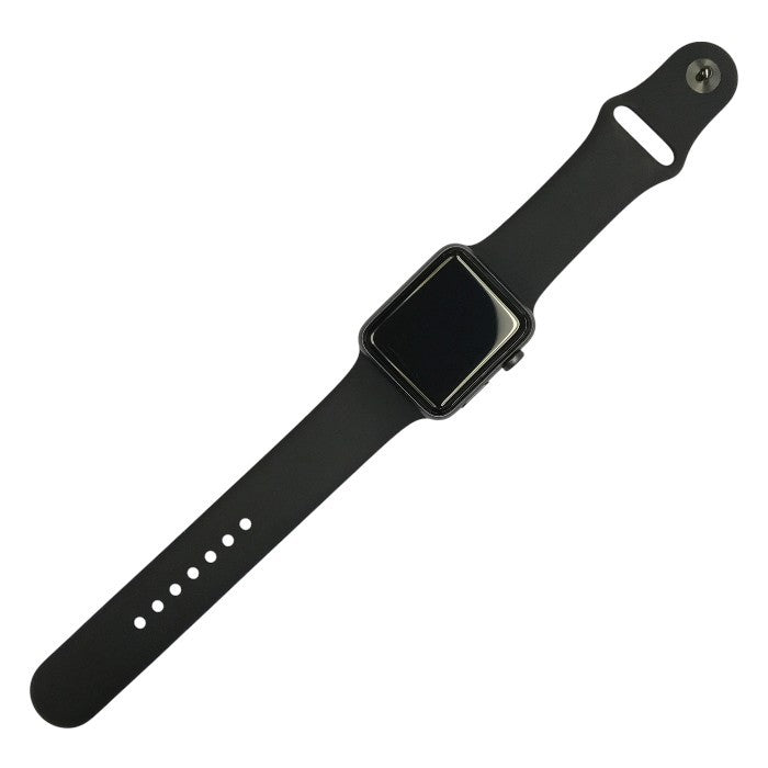 Apple Watch SERIES3 42MM スマートウォッチ スペースグレイ スポーツバンド アルミニウムケース フィットネス 8GB MTF32J/A 中古 T1