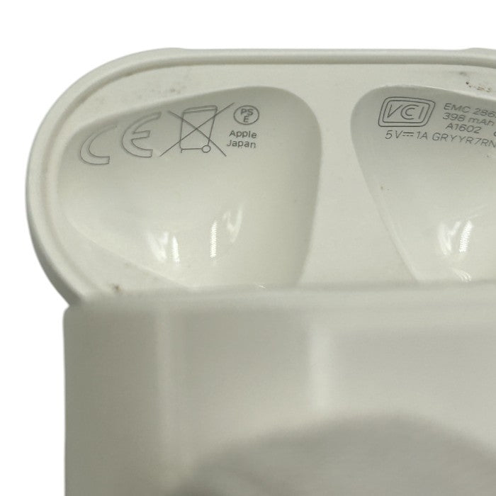 Apple AirPods with Charging Case A2032 A2031 A1602 第2世代 アップル エアポッツ イヤホン ワイヤレス Bluetooth 中古 W1