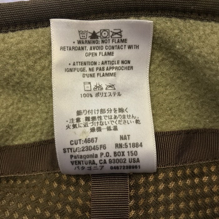 patagonia パタゴニア フリースベスト メンズ クラシックレトロX シンプル 単色 ベージュ XSサイズ 23045F6 中古 T1