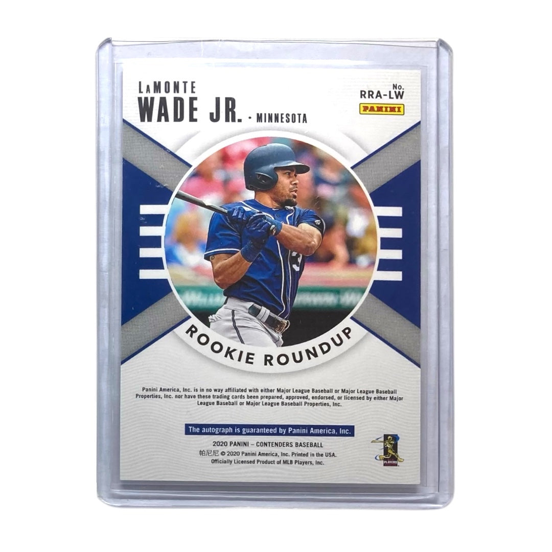 PANINI MLBカード CONTENDERS LAMONTE WADE JR. MINNESOTA TWINS #RRA-LW 中古 IT2