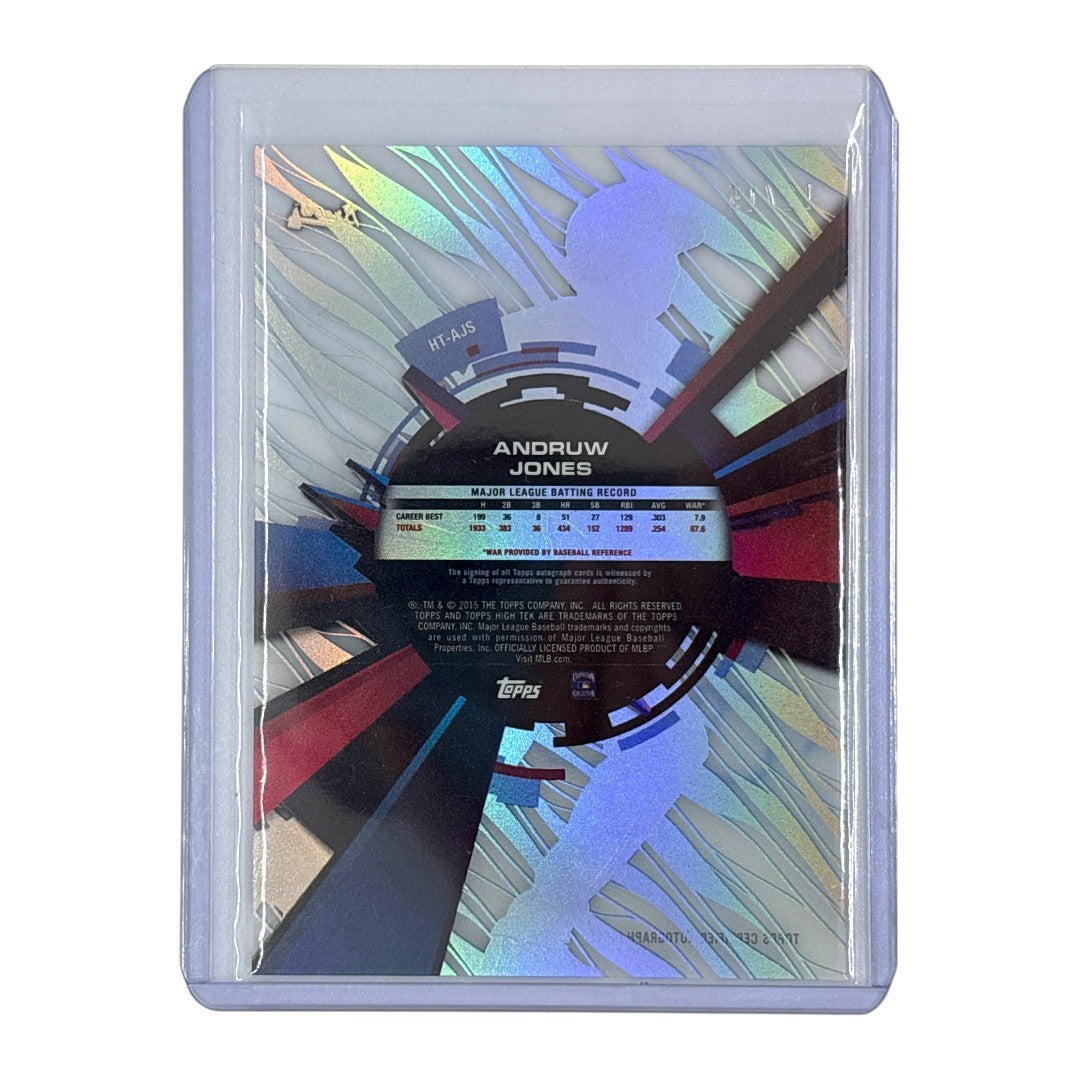 TOPPS MLBカード HIGH TEK ANDRUW JONES BRAVES 12/15 #HT-AJS 中古 IT1