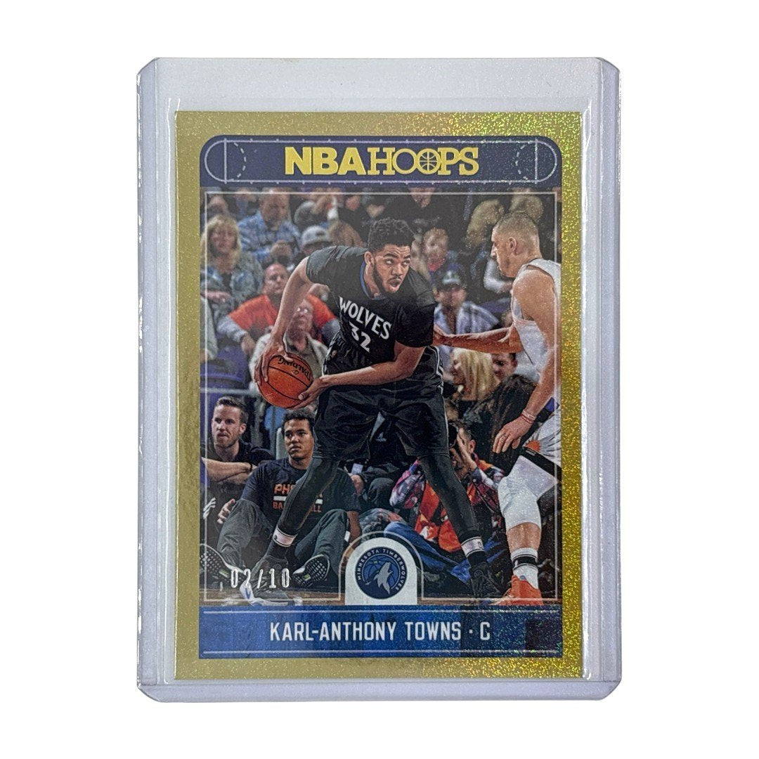 PANINI NBAカード HOOPS KARL-ANTHONY TOWNS MINNESOTA TIMBERWOLVES 02/10 #217 中古 IT1