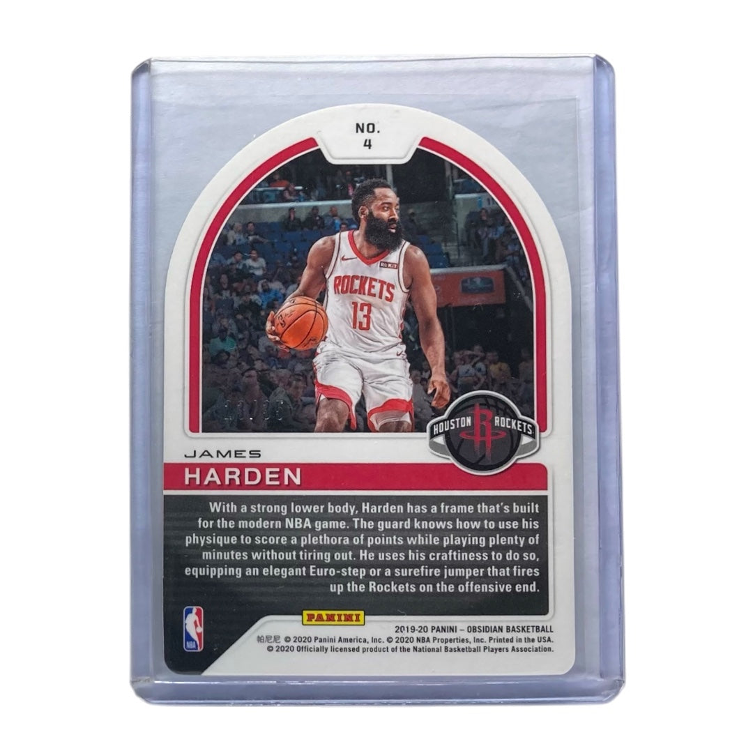 PANINI NBAカード OBSIDIAN DIE CUT JAMES HARDEN HOUSTON ROCKETS /35 #4 中古 IT2