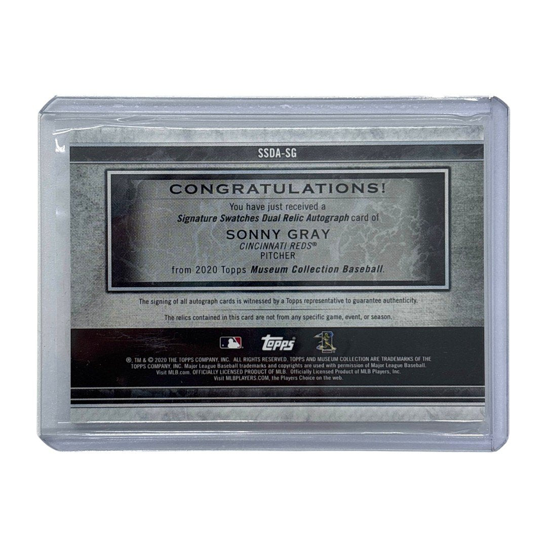 TOPPS MLBカード MUSEUM COLLECTION SONNY GRAY CINCINNATI REDS 093/199 #SSDA-SG 中古 IT1