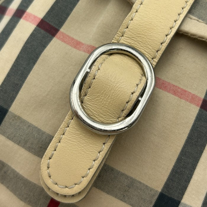 BURBERRY バーバリー babyリュック BF459-510-53 ベビー バックパック キッズ ノバチェック 子供 中古 W4