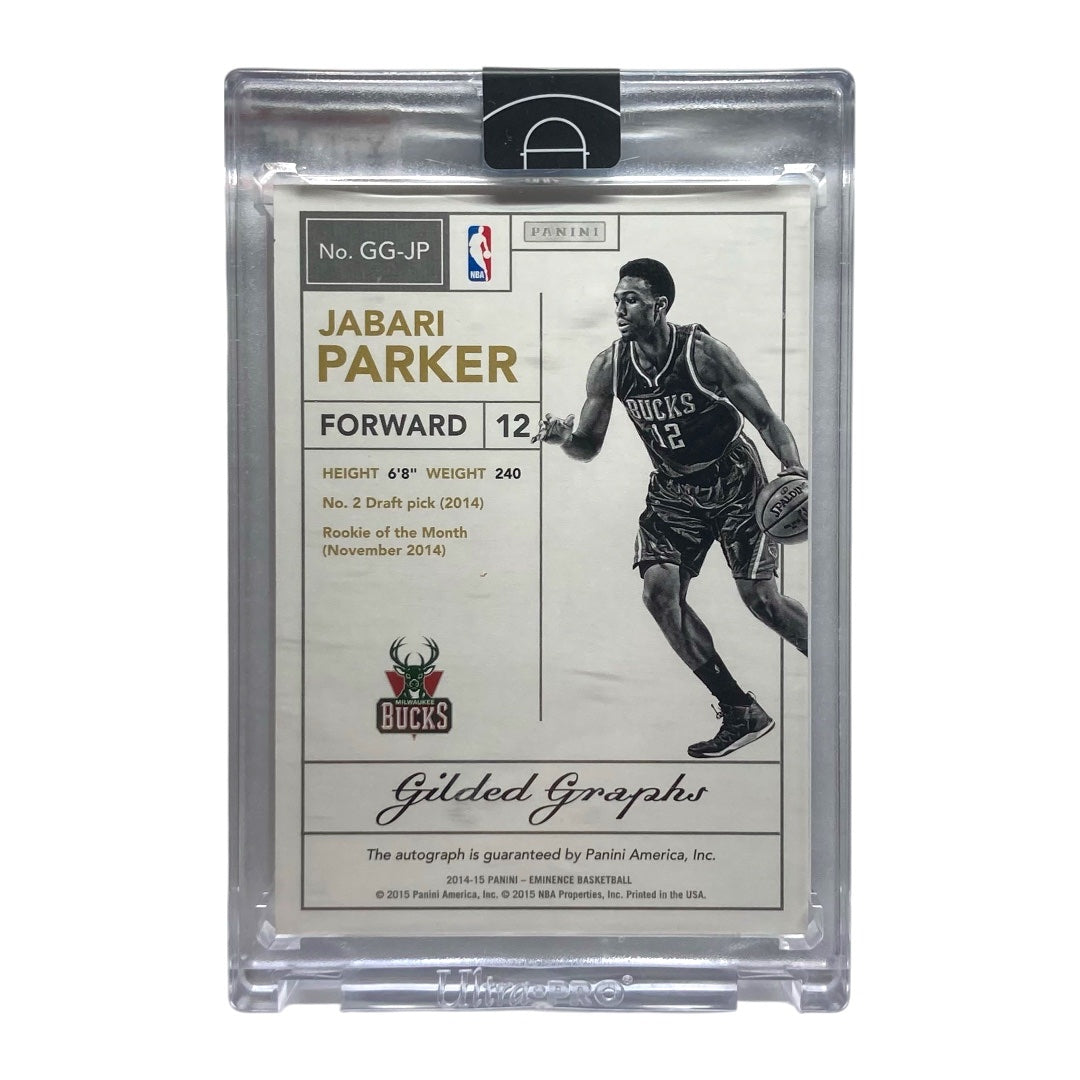 未開封品 PANINI NBAカード EMINENCE JABARI PARKER BUCKS 01/10 #GG-JP 中古 IT2