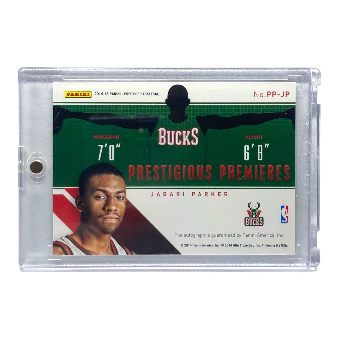 PANINI NBAカード PRESTIGE JABARI PARKER BUCKS #PP-JP 中古 IT2