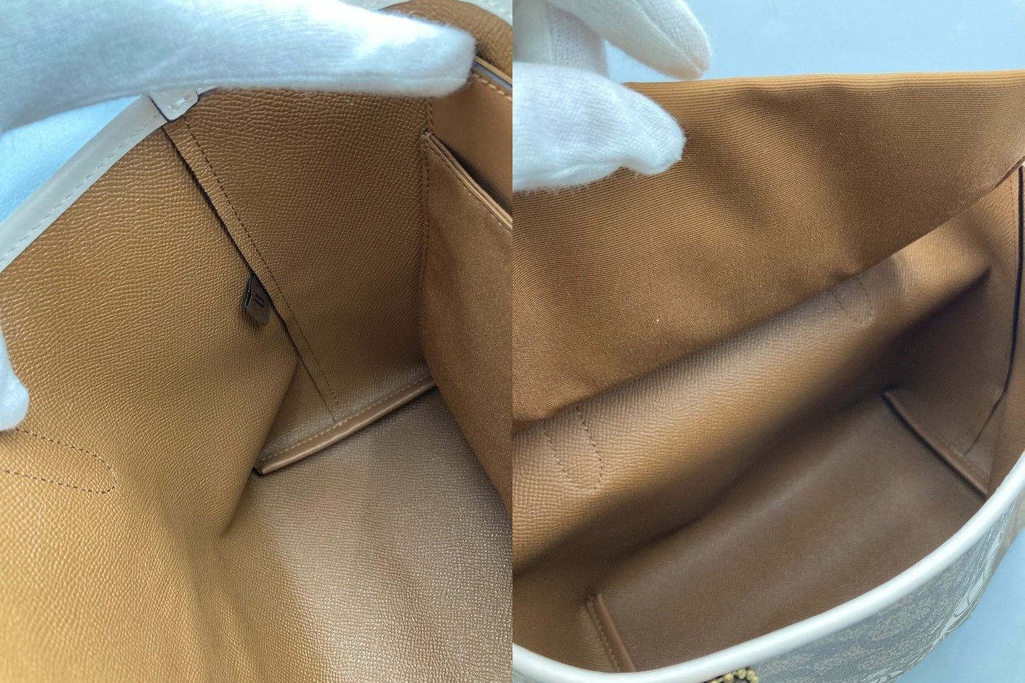 COACH コーチ シグネチャー ミニ シティ トート ホース アンド スレイ CM183 中古 D4