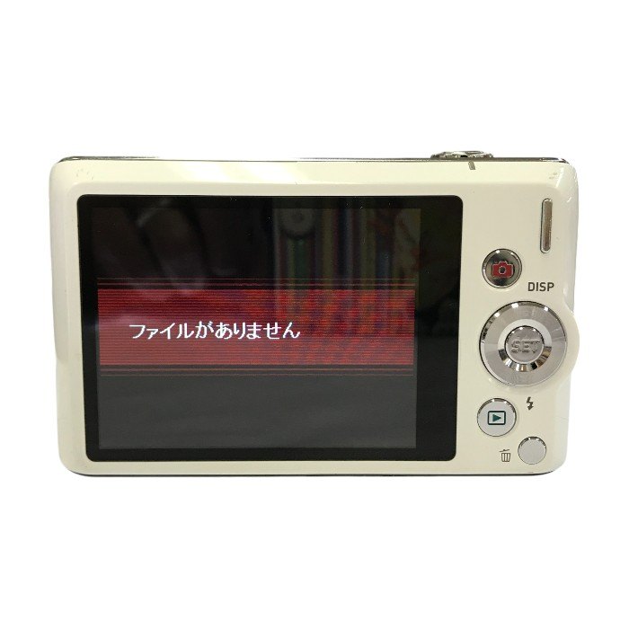 CASIO EXILIM コンパクトデジタルカメラ ホワイト 光学12倍ズーム SDメモリーカード EX-ZS240WE 中古 T1