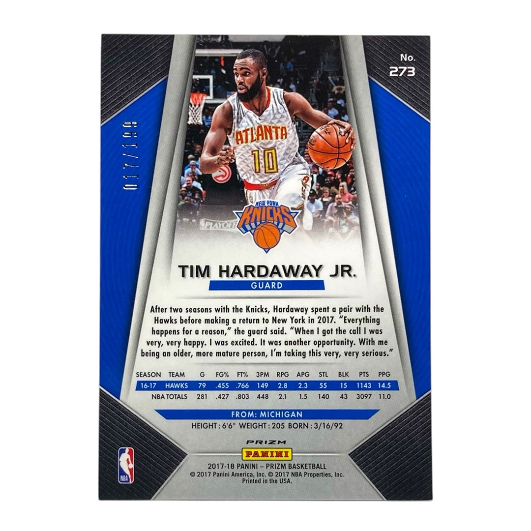 PANINI NBAカード PRIZM TIM HARDAWAY JR. NEW YORK KNICKS /199 #273 中古 IT2