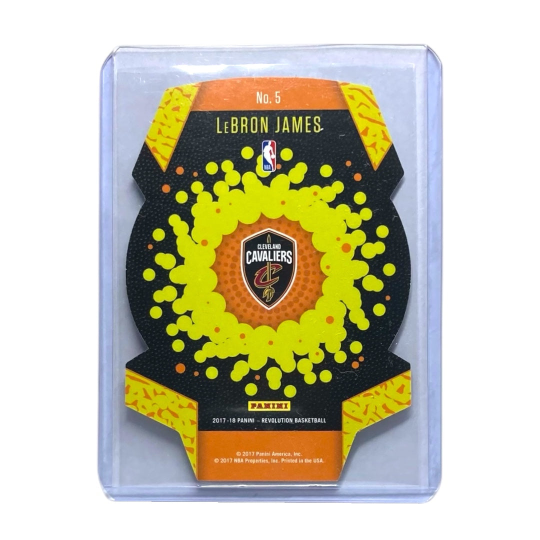 PANINI NBAカード REVOLUTION DIE CUT LEBRON JAMES CLEVELAND CAVALIERS #5 中古 IT2