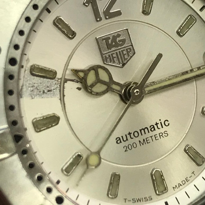 TAG HEUER タグホイヤー 腕時計 メンズ アナログ 自動巻き 2000シリーズ ステンレススチール SS ボーイズ WK2216 中古 T1