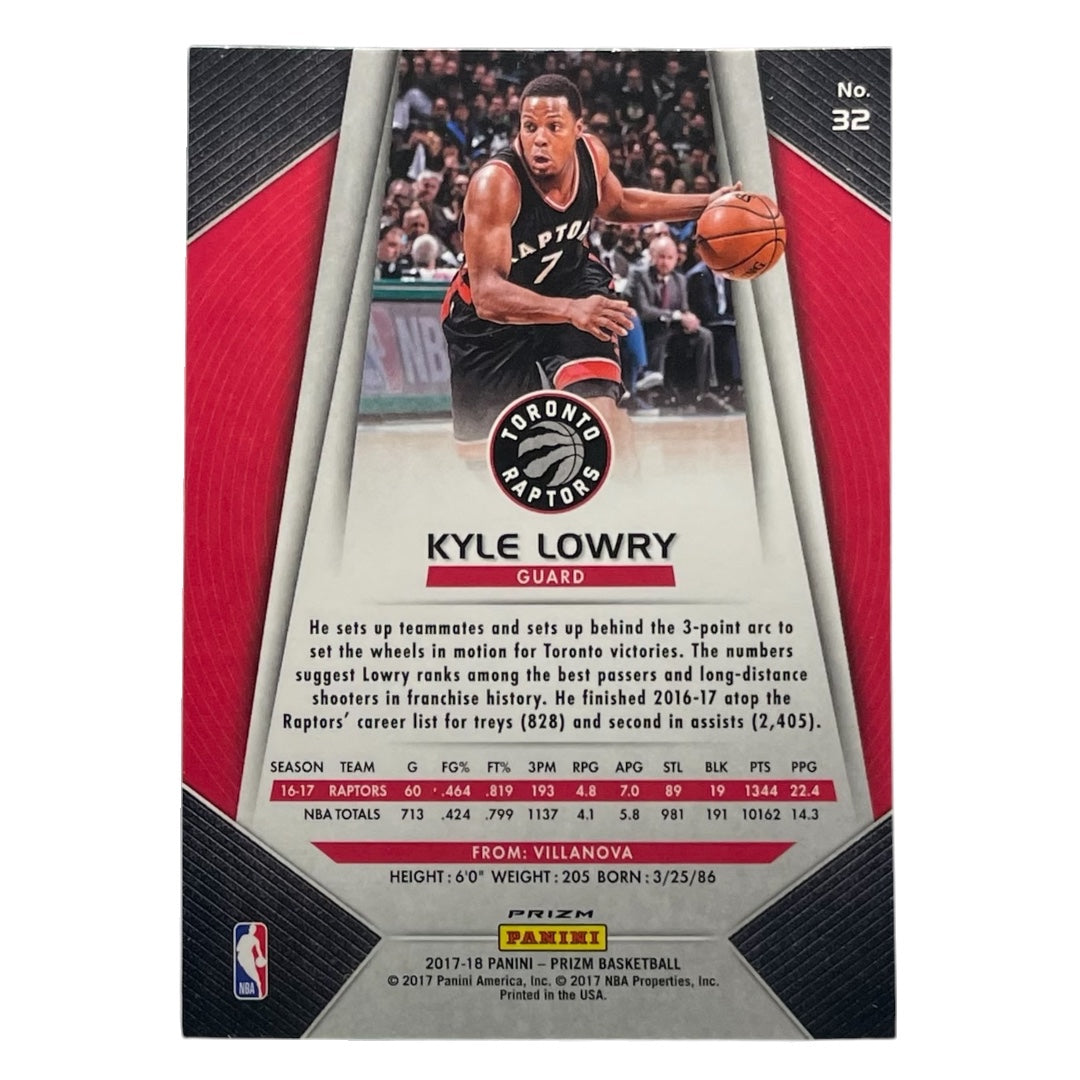 PANINI NBAカード PRIZM KYLE LOWRY RAPTORS #32 中古 IT2