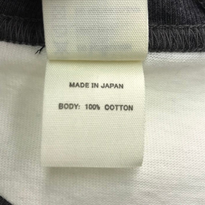 TOYS McCOY トイズマッコイ Tシャツ メンズ コットン 半袖 ラグラン プリント オフホワイト/グレー Mサイズ 中古 T1